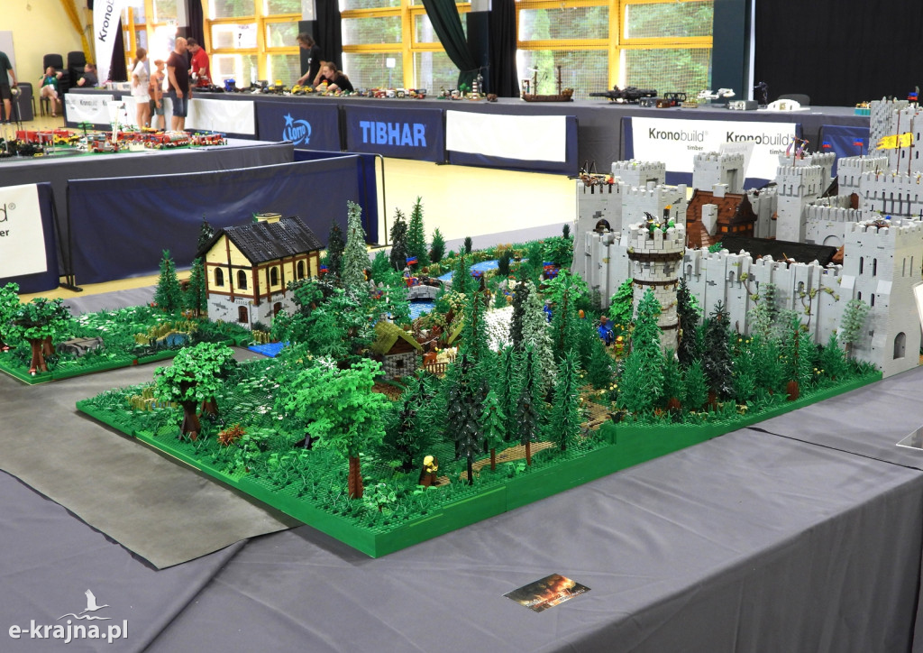 Legowisko 2025 - wystawa budowli z klocków Lego