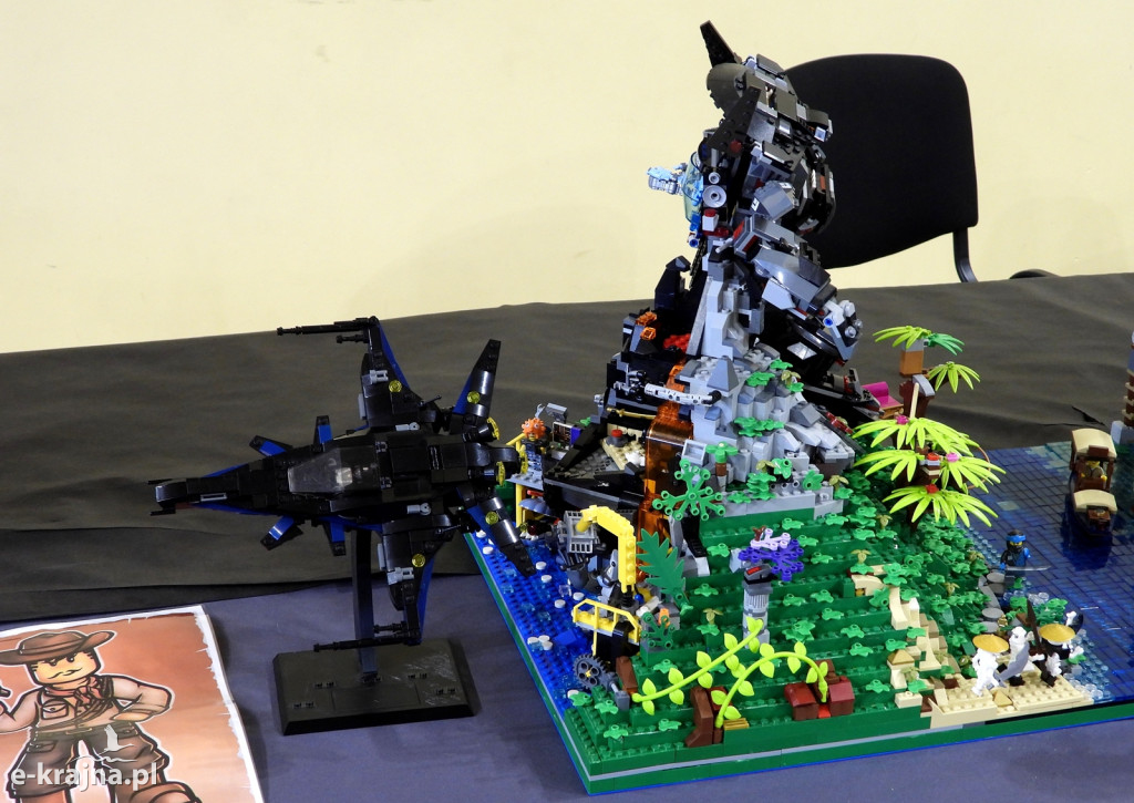 Legowisko 2025 - wystawa budowli z klocków Lego