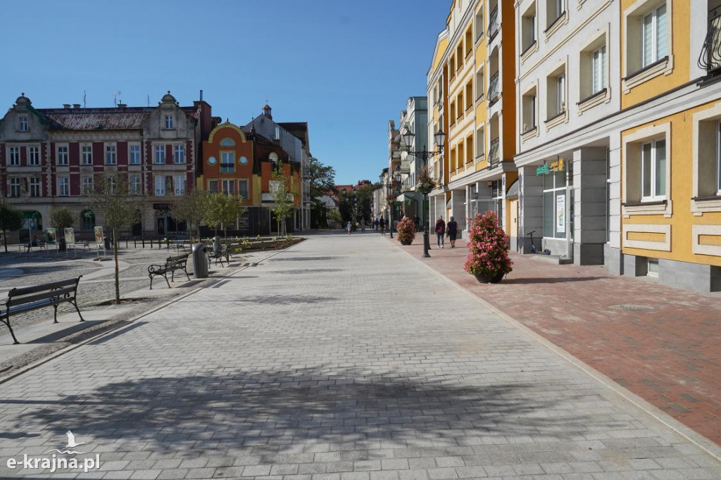 Człuchów: Ulica Królewska już po remoncie - zobacz jak wygląda