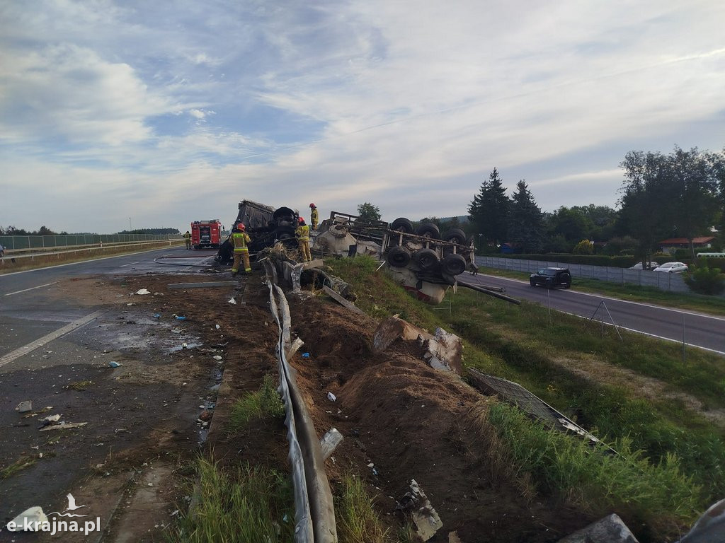 Niebezpieczna sytuacja na drodze S-5 mogła skończyć się tragicznie