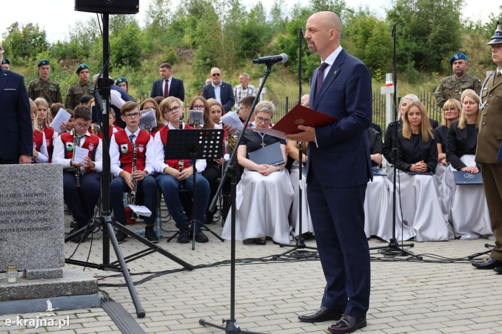 Karolewo - Uroczystość upamiętniająca ofiary II wojny światowej