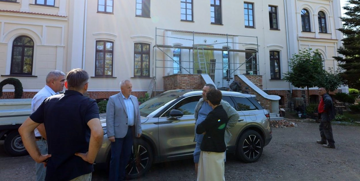 Postęp prac inwestycyjnych w DPS w Suchorączku i Szpitalu Powiatowym w Więcborku