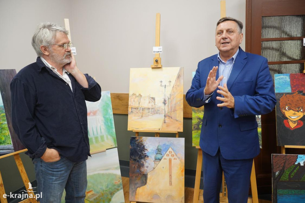 Człuchów w obrazach zaklęty