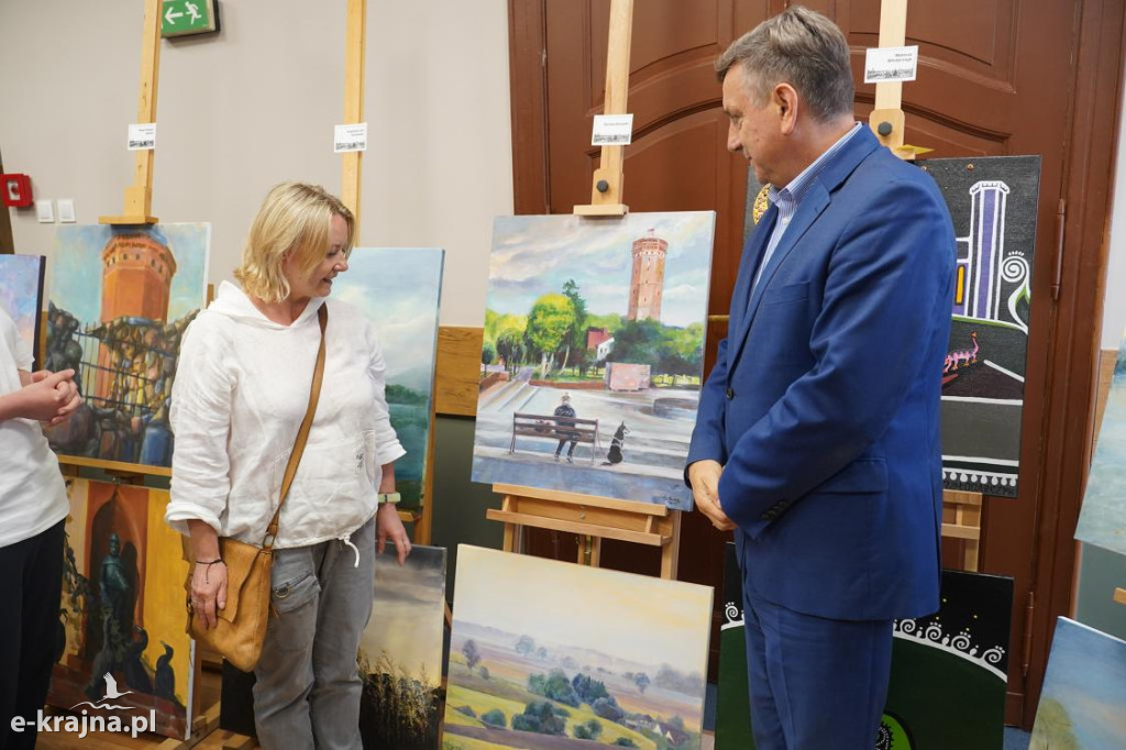Człuchów w obrazach zaklęty