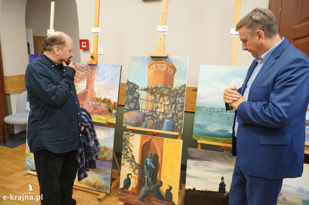 Człuchów w obrazach zaklęty