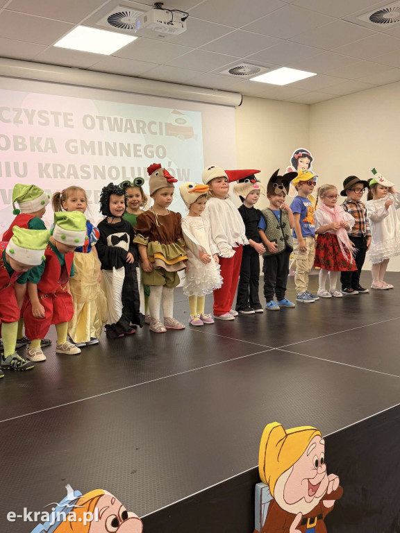 Uroczyste otwarcie Gminnego Żłobka Siedmiu Krasnoludków w Zakrzewie