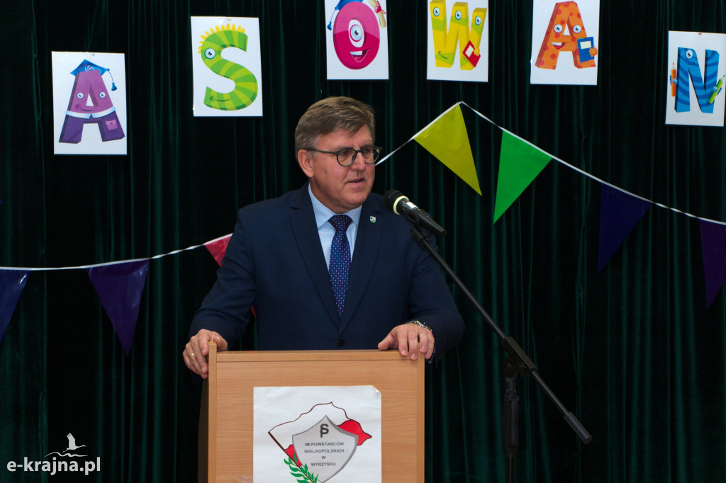 Pasowanie na pierwszoklasistów w Gminie Wyrzysk