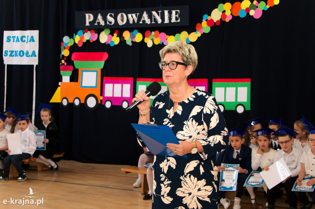 Pasowanie na pierwszoklasistów w Gminie Wyrzysk