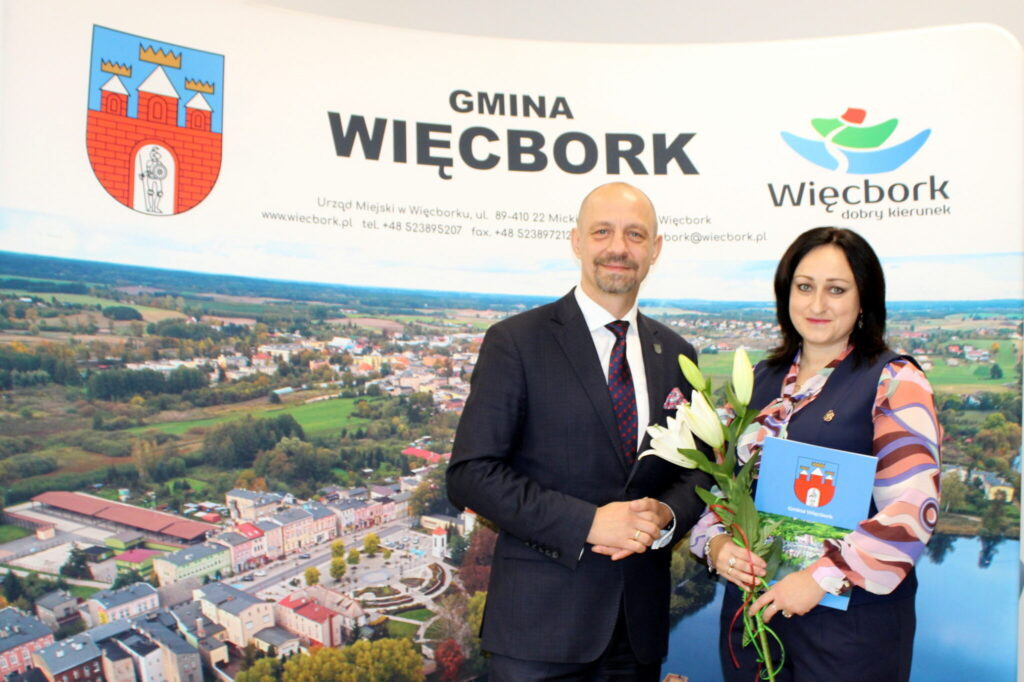 Wręczenie nagród Burmistrza Więcborka z okazji Dnia Edukacji Narodowej