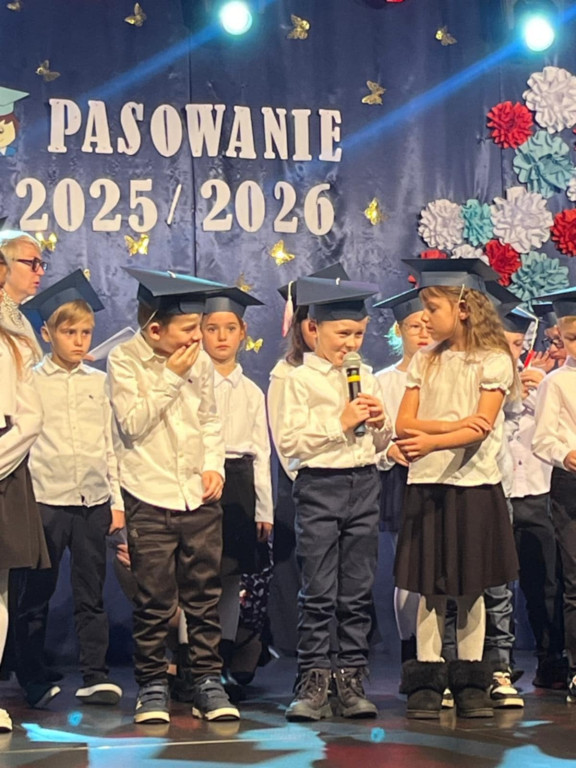 Pasowanie na ucznia w Szkole Podstawowej w Okonku