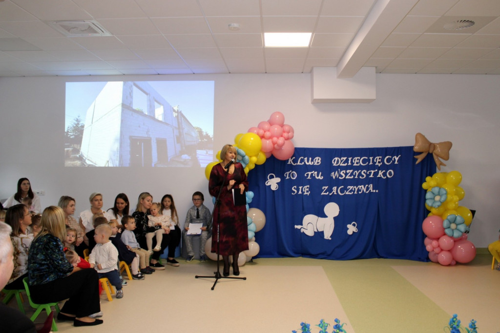 Uroczyste otwarcie Klubu Dziecięcego Nr 2 w Więcborku﻿