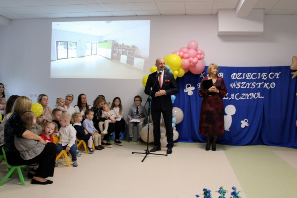 Uroczyste otwarcie Klubu Dziecięcego Nr 2 w Więcborku﻿