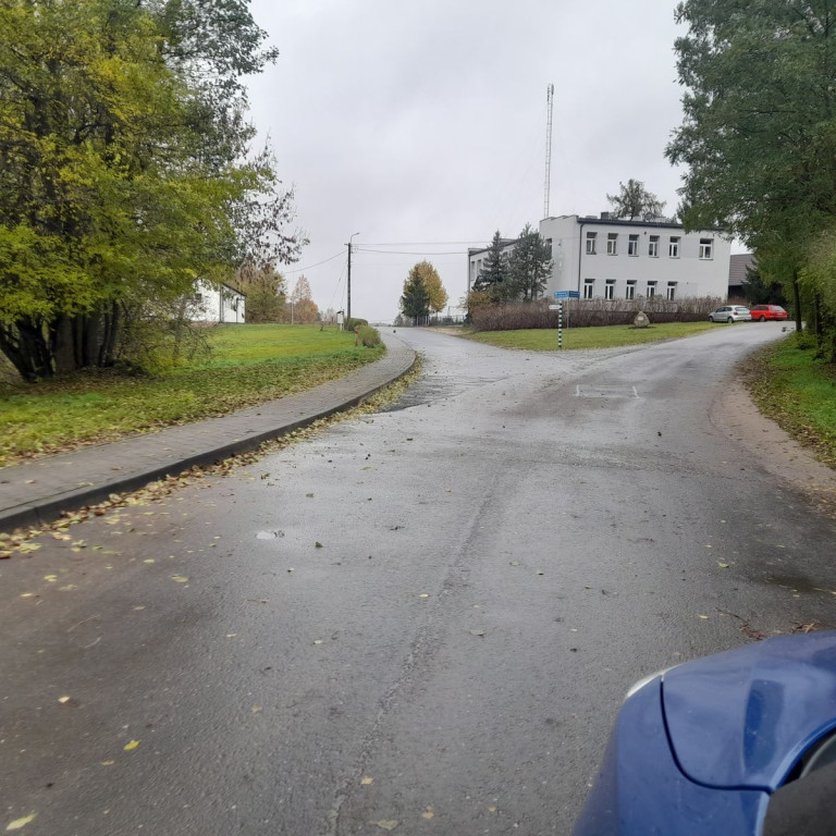 Powiat sępoleński: Odbiór drogi w Zakrzewku, gm. Więcbork