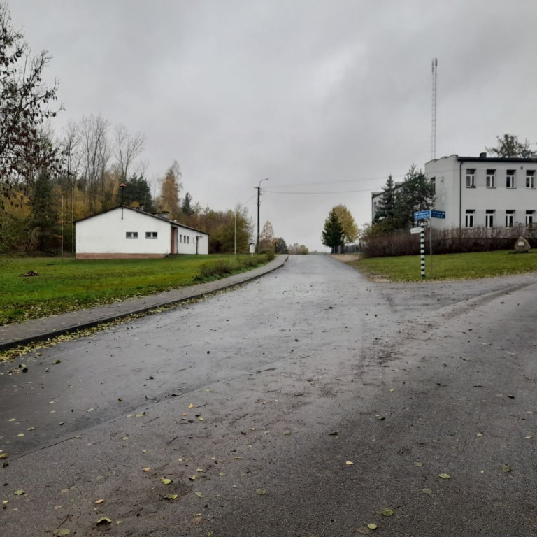 Powiat sępoleński: Odbiór drogi w Zakrzewku, gm. Więcbork