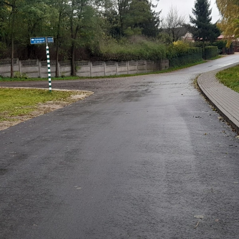 Powiat sępoleński: Odbiór drogi w Zakrzewku, gm. Więcbork