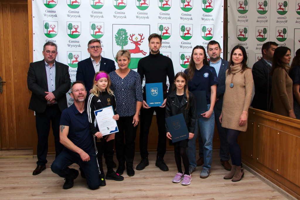 Nagrody i gratulacje dla sportowców z Gminy Wyrzysk