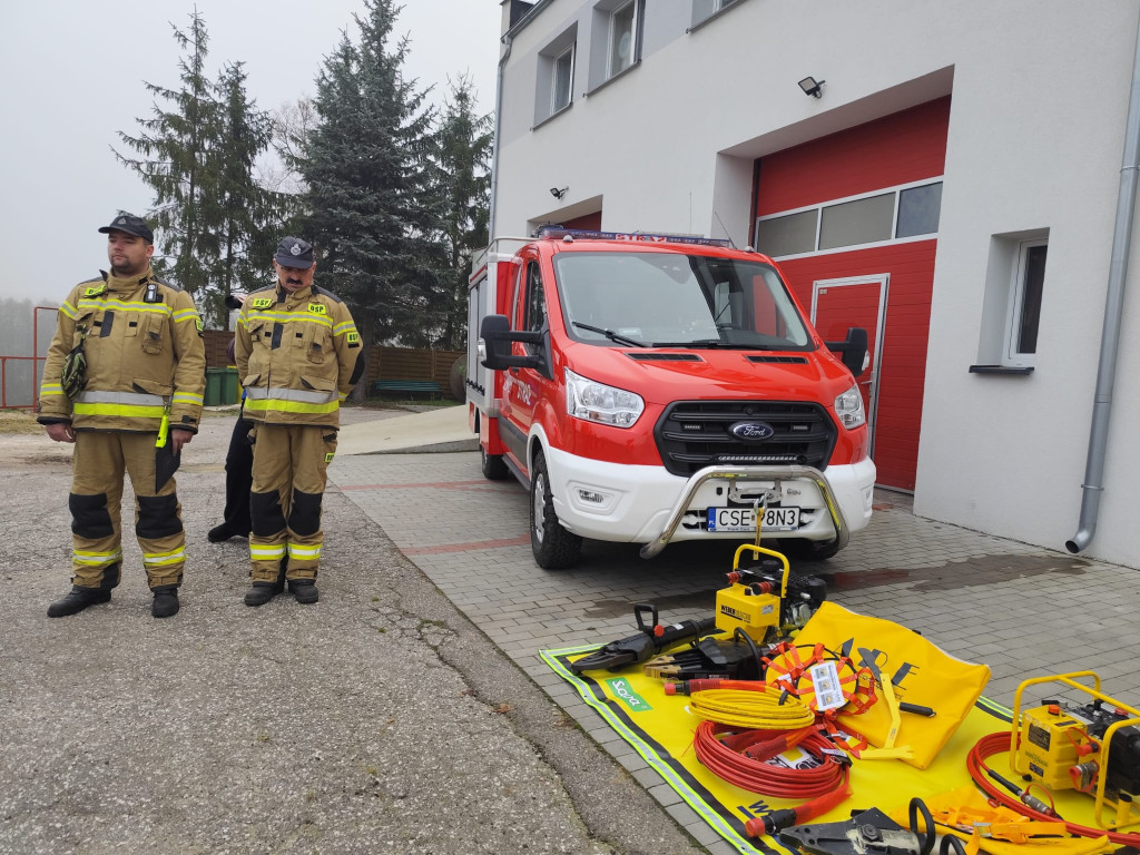 Narzędzia hydrauliczne dla OSP Kamień Krajeński i OSP Orzełek