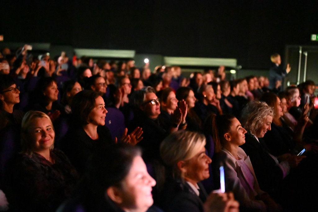 Policjanci uczcili 100-lecie Kobiet w Policji wyjątkowym koncertem w Sępólnie Krajeńskim