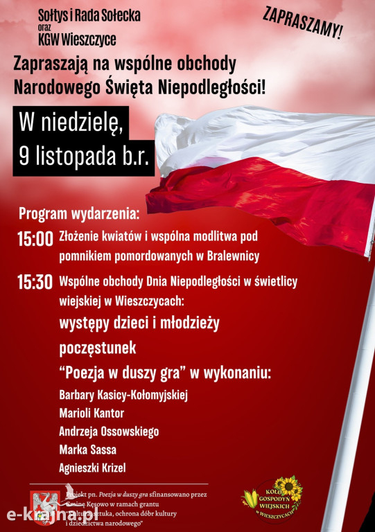 Patriotycznie i poetycko w Wieszczycach