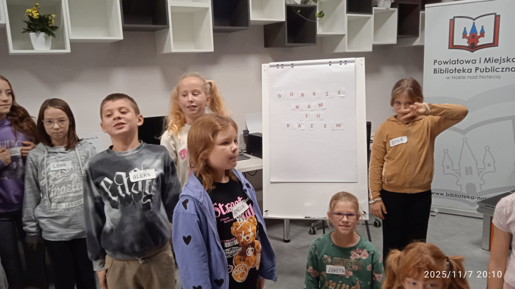 Noc Bibliotek w nakielskiej bibliotece