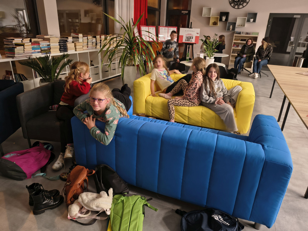 Noc Bibliotek w nakielskiej bibliotece