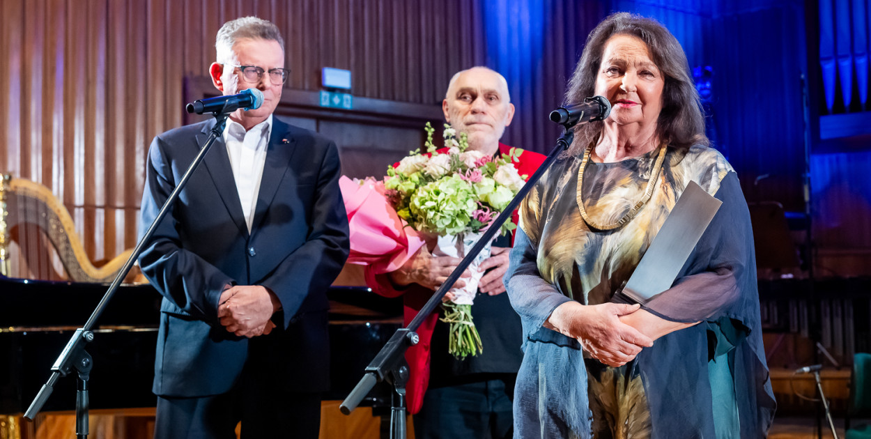 Anna Dymna z Nagrodą Filmową Marszałka Województwa Kujawsko-Pomorskiego