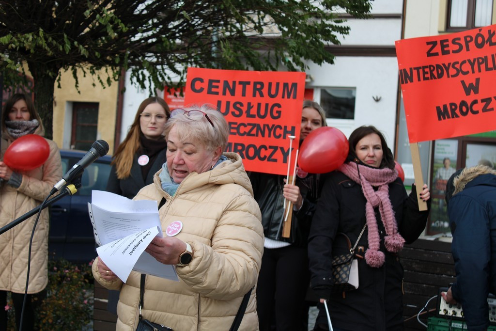 Przemarsz Kampanii „Dzieciństwo bez przemocy” w Mroczy
