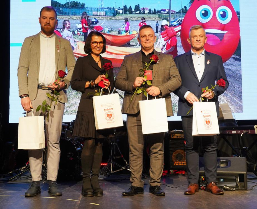 10 lat Człuchowskiego Stowarzyszenia Honorowych Dawców Krwi