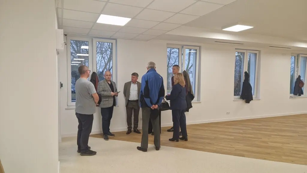 Zakończono prace modernizacyjne budynku przy ul. Łąkowej 5 w Mroczy