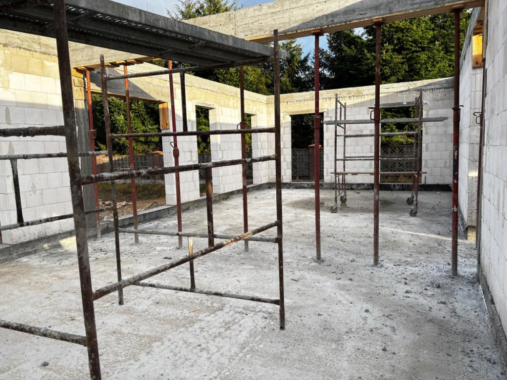 Człuchów: Zobacz postęp prac na budowie Centrum Opiekuńczo–Mieszkalnego