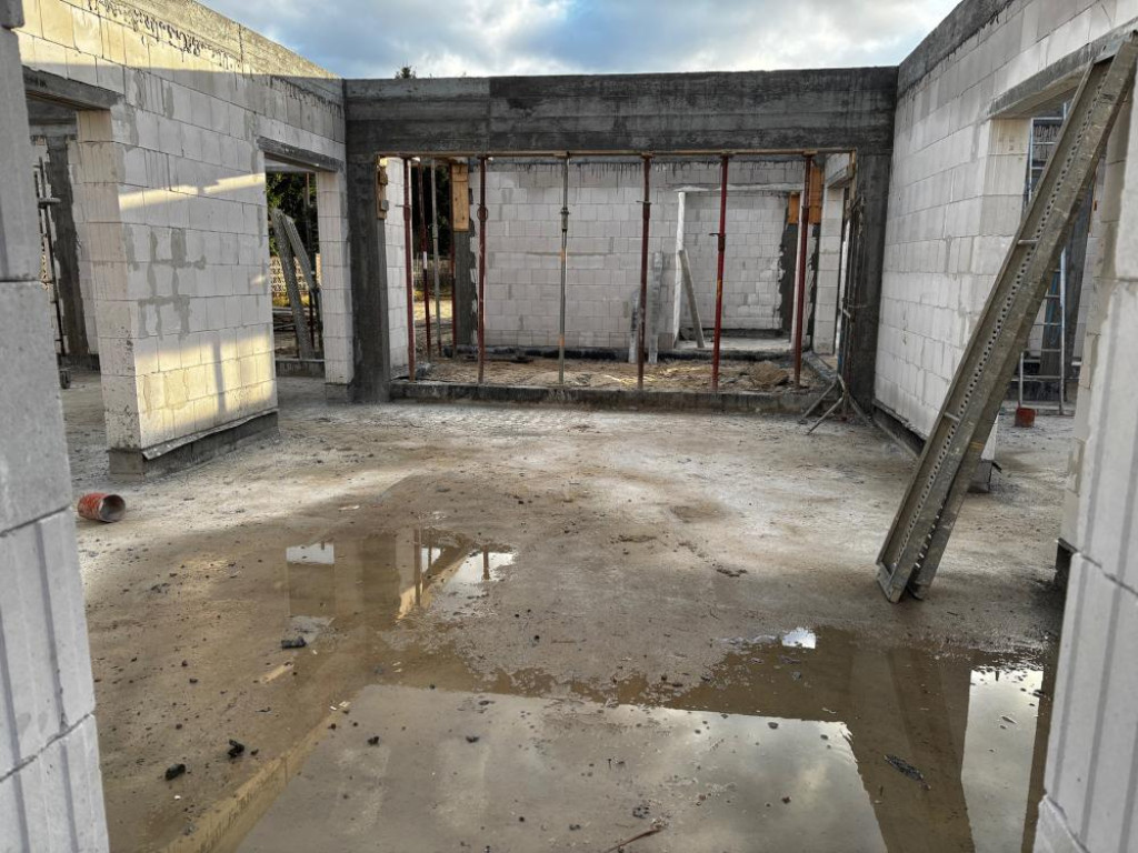 Człuchów: Zobacz postęp prac na budowie Centrum Opiekuńczo–Mieszkalnego