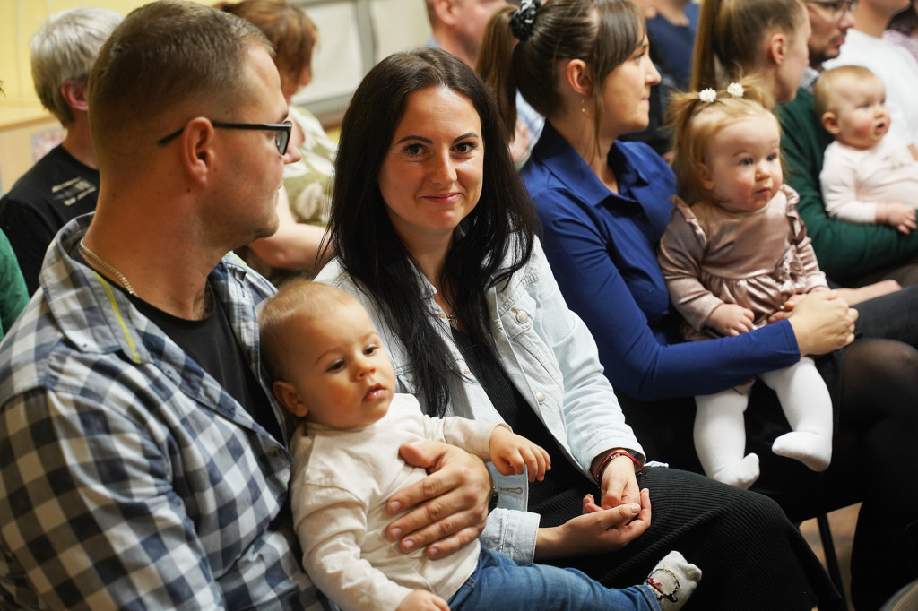 Powitanie małych mieszkańców gminy Sępólno Krajeńskie