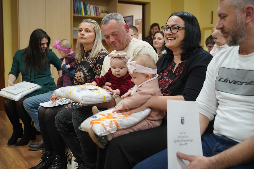 Powitanie małych mieszkańców gminy Sępólno Krajeńskie