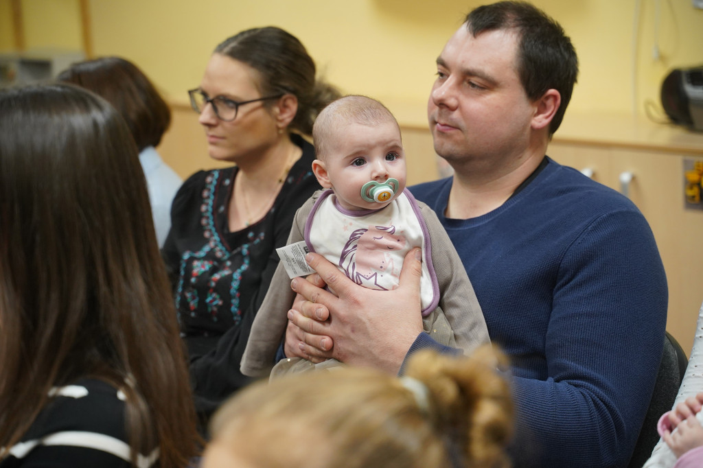 Powitanie małych mieszkańców gminy Sępólno Krajeńskie