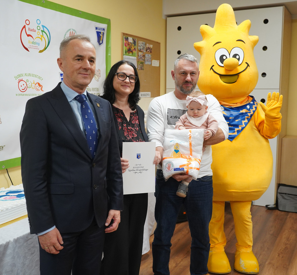 Powitanie małych mieszkańców gminy Sępólno Krajeńskie