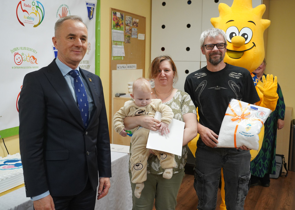 Powitanie małych mieszkańców gminy Sępólno Krajeńskie