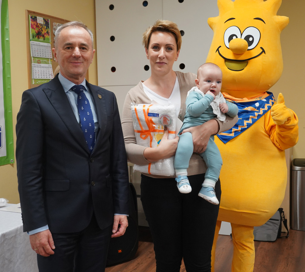 Powitanie małych mieszkańców gminy Sępólno Krajeńskie