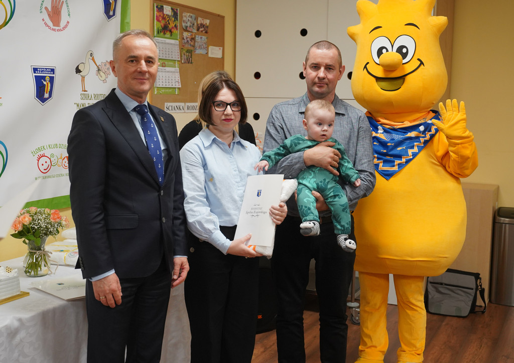 Powitanie małych mieszkańców gminy Sępólno Krajeńskie