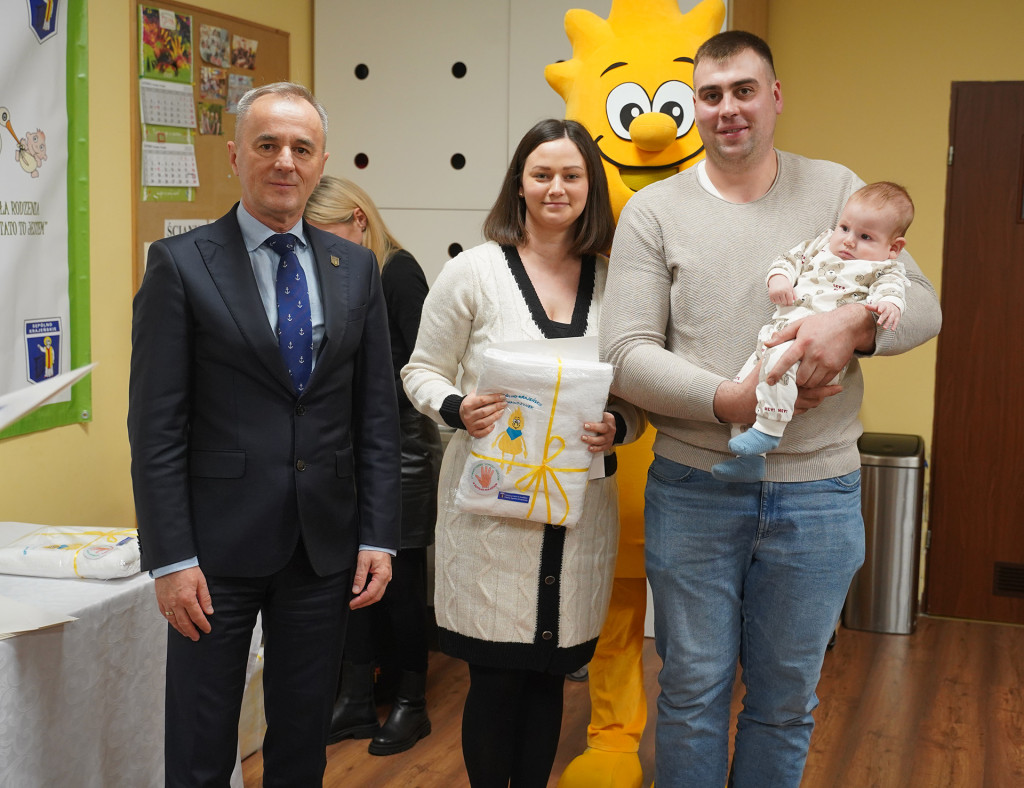 Powitanie małych mieszkańców gminy Sępólno Krajeńskie