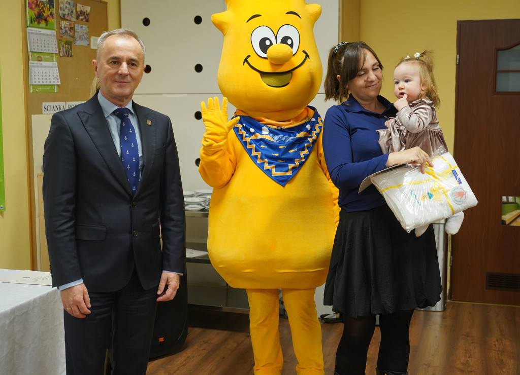 Powitanie małych mieszkańców gminy Sępólno Krajeńskie