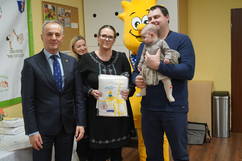 Powitanie małych mieszkańców gminy Sępólno Krajeńskie