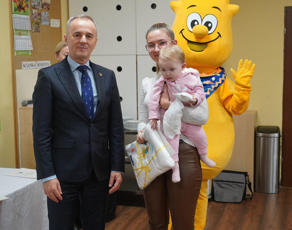 Powitanie małych mieszkańców gminy Sępólno Krajeńskie