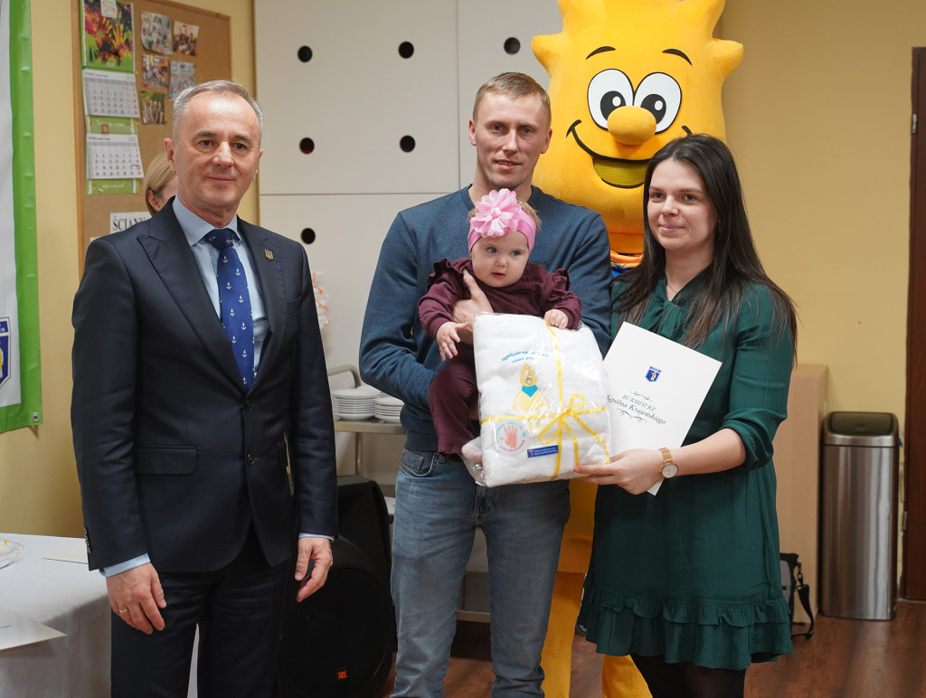 Powitanie małych mieszkańców gminy Sępólno Krajeńskie