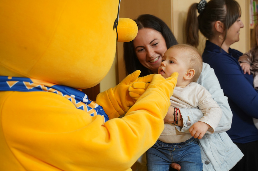 Powitanie małych mieszkańców gminy Sępólno Krajeńskie