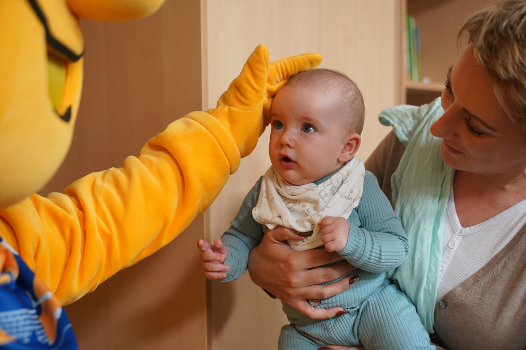 Powitanie małych mieszkańców gminy Sępólno Krajeńskie