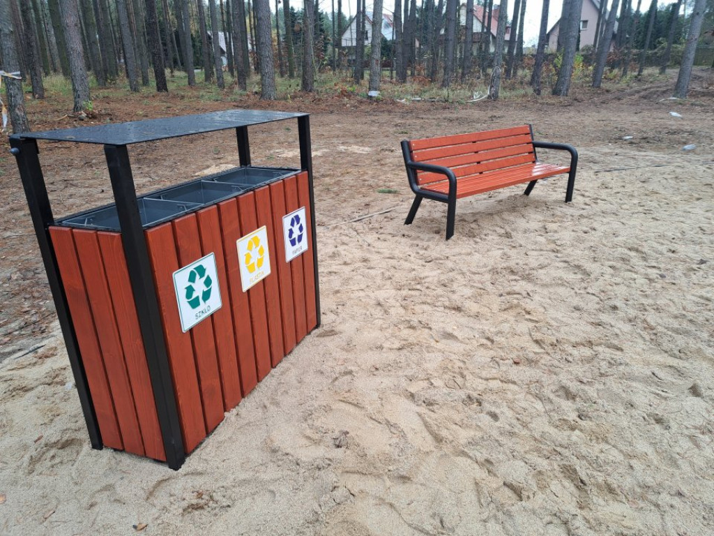 Gmina Krajenka: Wesoły Plac Zabaw nad Jeziorem Wapieńskim gotowy