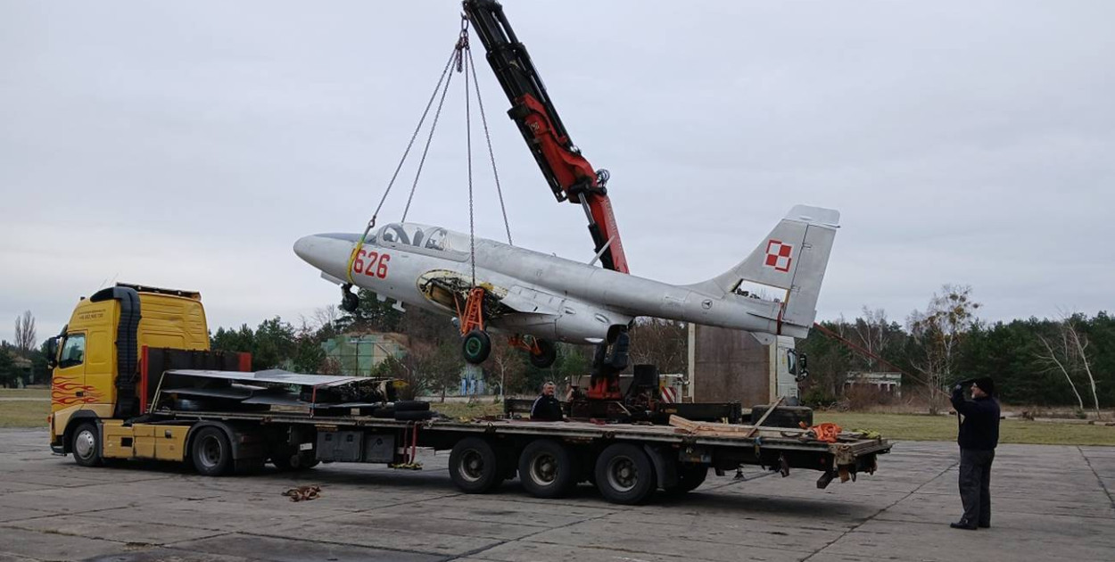 Nowy samolot w zbiorach Pilskiego Muzeum Wojskowego