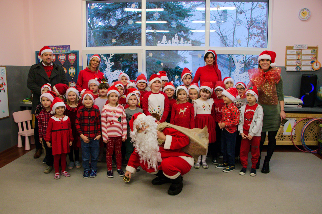 Najmłodsi mieszkańcy Gminy Wyrzysk spotkali się z Mikołajem