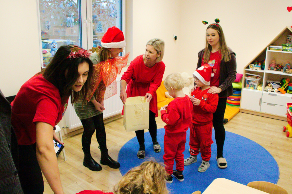 Najmłodsi mieszkańcy Gminy Wyrzysk spotkali się z Mikołajem