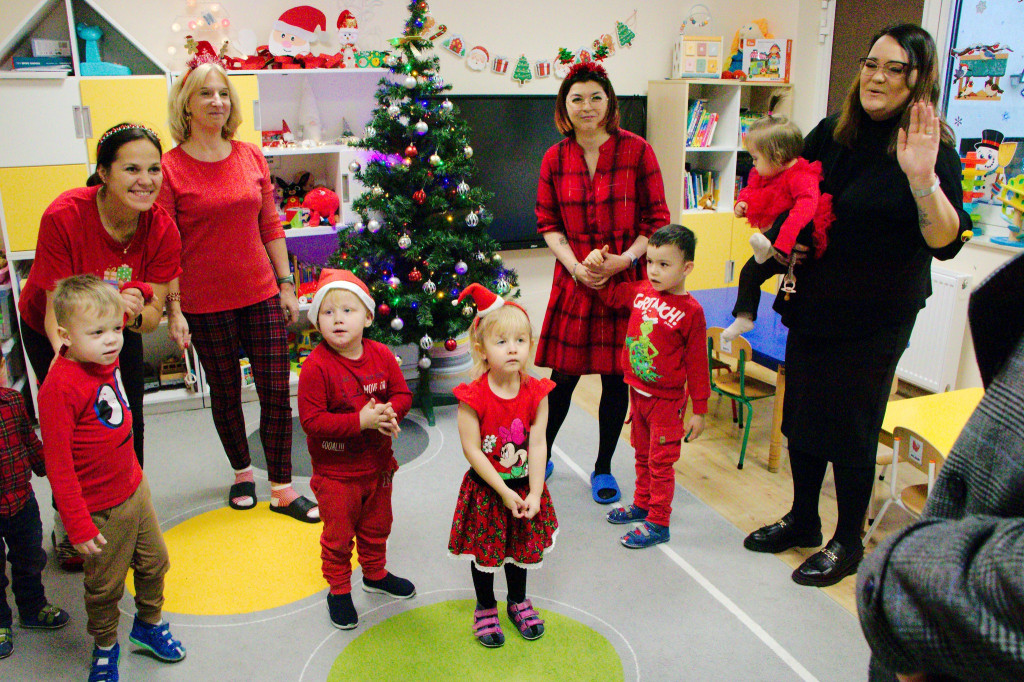 Najmłodsi mieszkańcy Gminy Wyrzysk spotkali się z Mikołajem